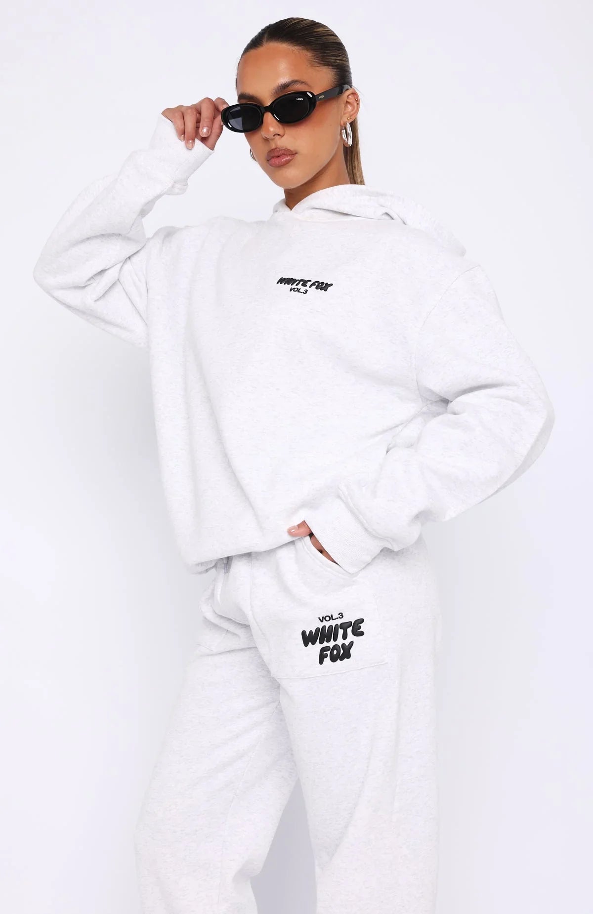 White Fox Tracksuit Set