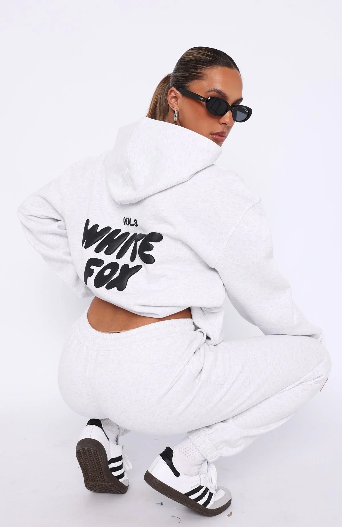 White Fox Tracksuit Set