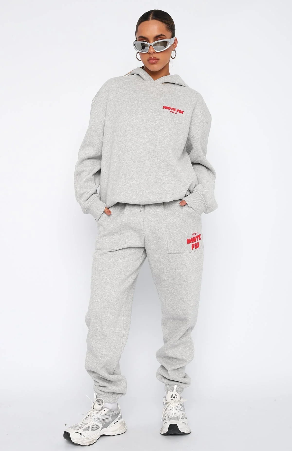 White Fox Tracksuit Set